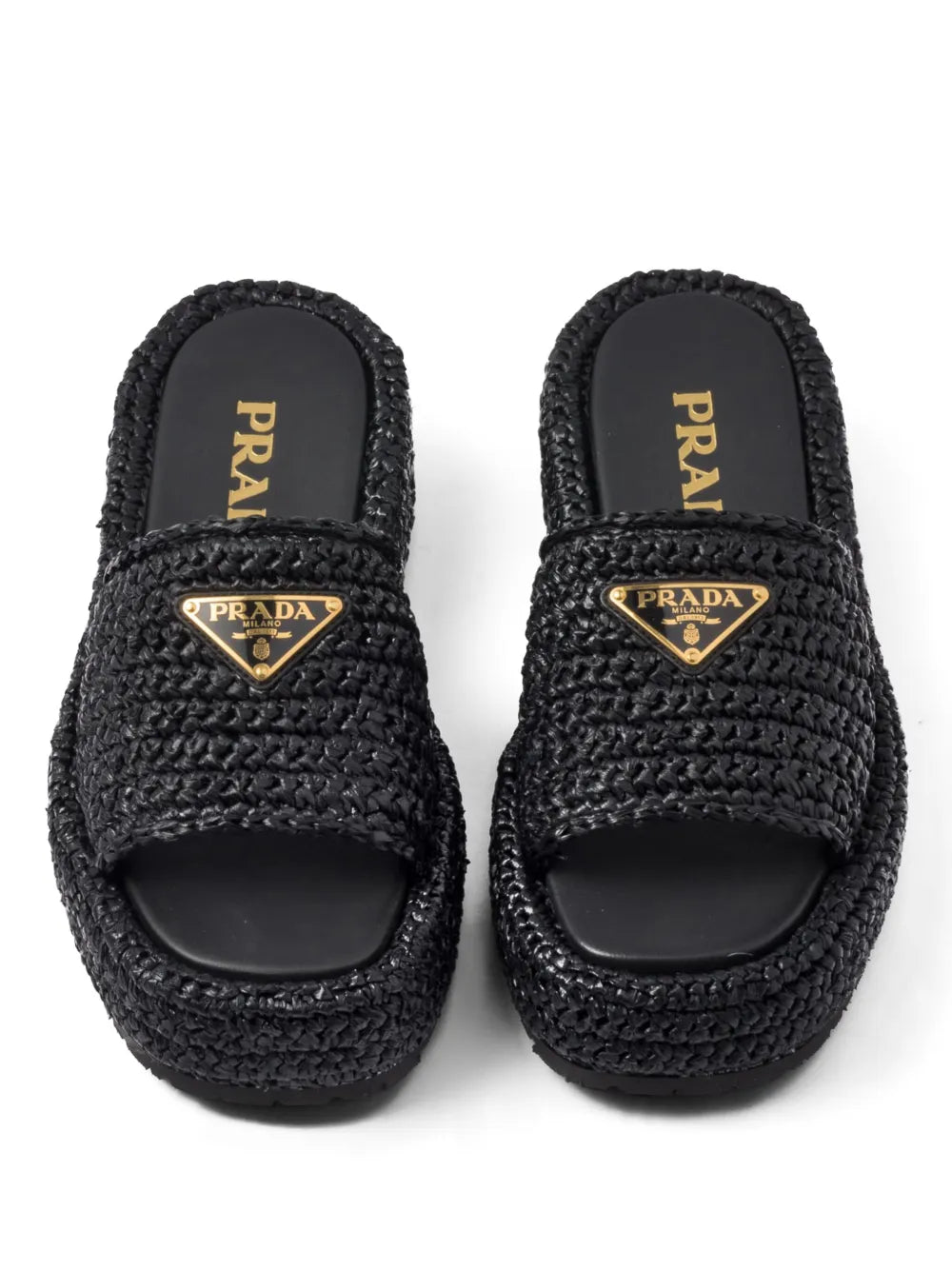 Prada Crochet Sandals